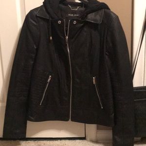 🌸Brand New Knit Leather Jacket🌸